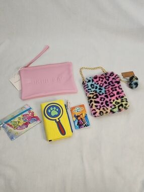 Loungefly "Zootopia" Wallet, hello3am Zebra Print Crossbody w/ Accessories